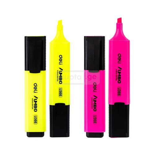 DELI UMBO Highlighter markers 1*12pcs U366